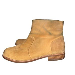 Olukai Kaona II Leather Tan Ankle Boots